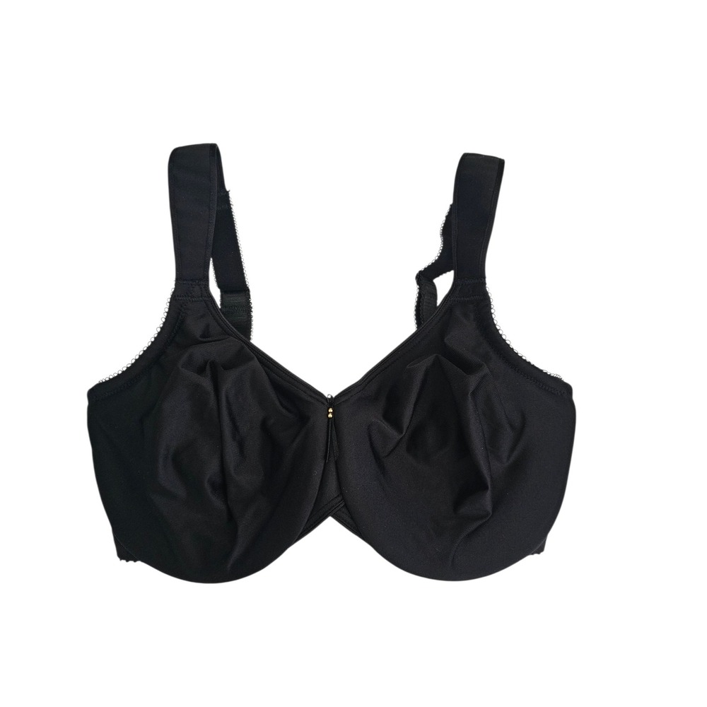 Wacoal Bodysuede underwire Bra Black 34DD 85185